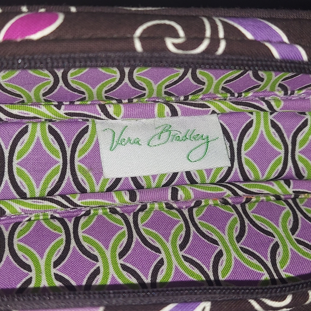 Vera Bradley Purple and Green Women's Bag
